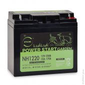 Batterie plomb AGM NX 12-12 General Purpose FR 12V 12Ah F6.35