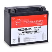 Batterie moto Gel NTX20L-BS / YTX20L-BS 12V 20Ah