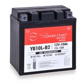 Batterie moto Gel NB10L-B2 / YB10L-A2 / 12N10-3B 12V 10Ah